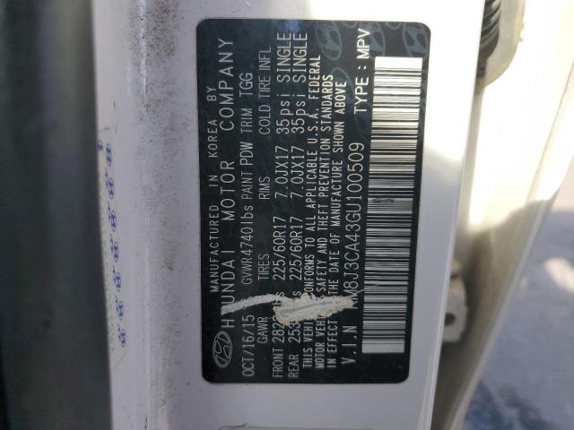 2016 HYUNDAI TUCSON LIM #3286540190