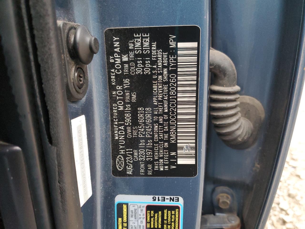 HYUNDAI VERACRUZ GLS