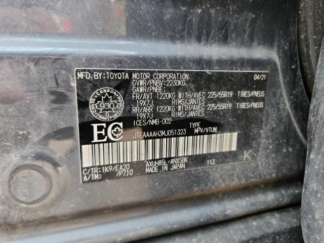 2021 TOYOTA VENZA LE - JTEAAAAH3MJ051323