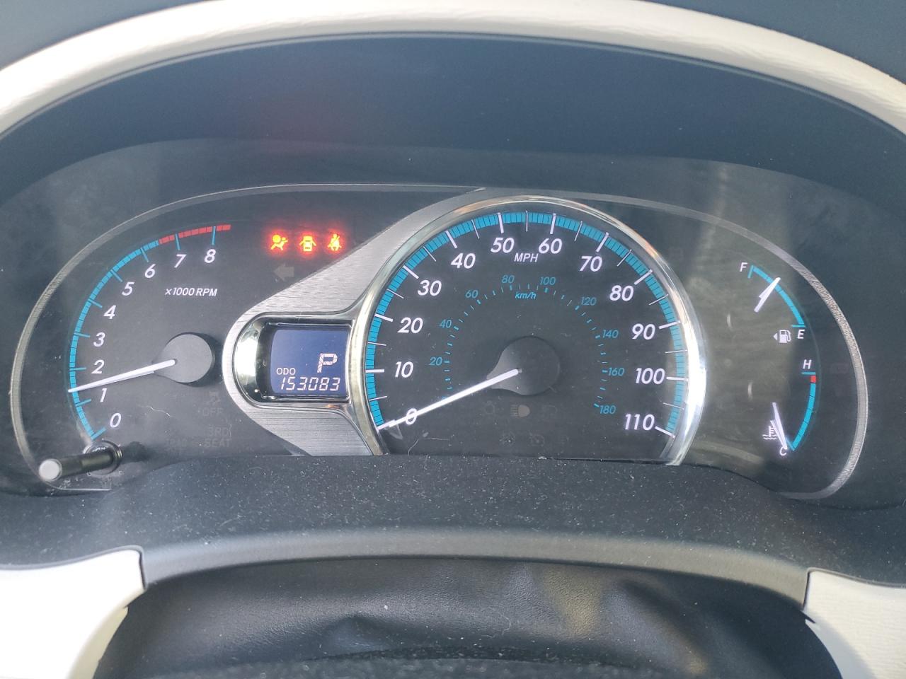 Lot #3316081250 2012 TOYOTA SIENNA XLE