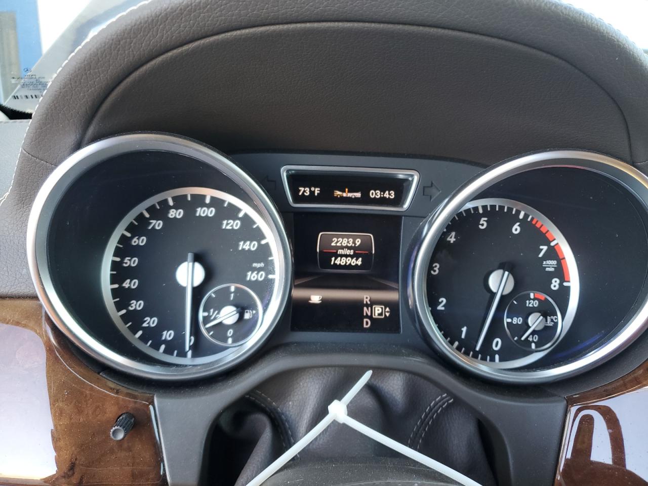 Lot #3312132109 2013 MERCEDES-BENZ ML 550 4MA