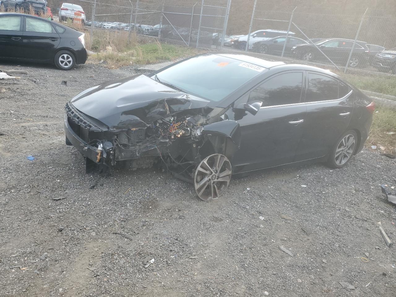 Lot #3316009765 2017 HYUNDAI ELANTRA SE