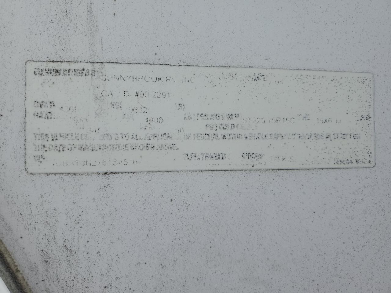 Lot #3302764347 2005 SUNNYBROOK 267RL