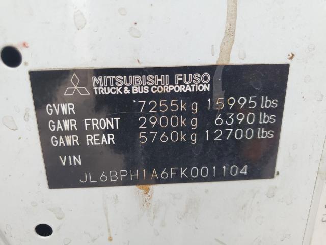 2015 MITSUBISHI FUSO FE #3302663017
