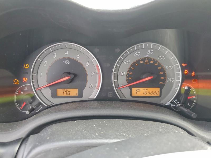 2010 TOYOTA COROLLA BA #3302929624