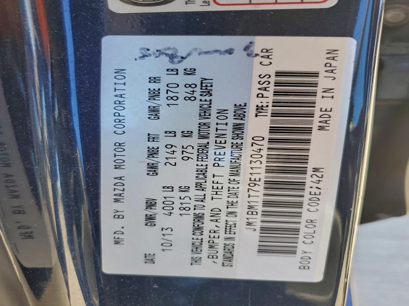 2014 MAZDA 3 SV - JM1BM1T79E1130470