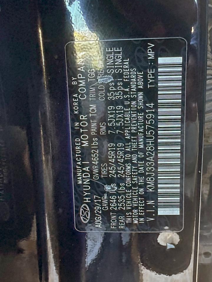 HYUNDAI TUCSON LIMITED