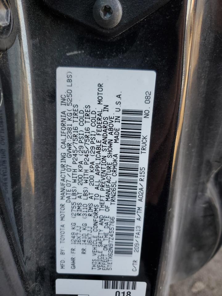 Lot #3291378181 2007 TOYOTA TACOMA PRE