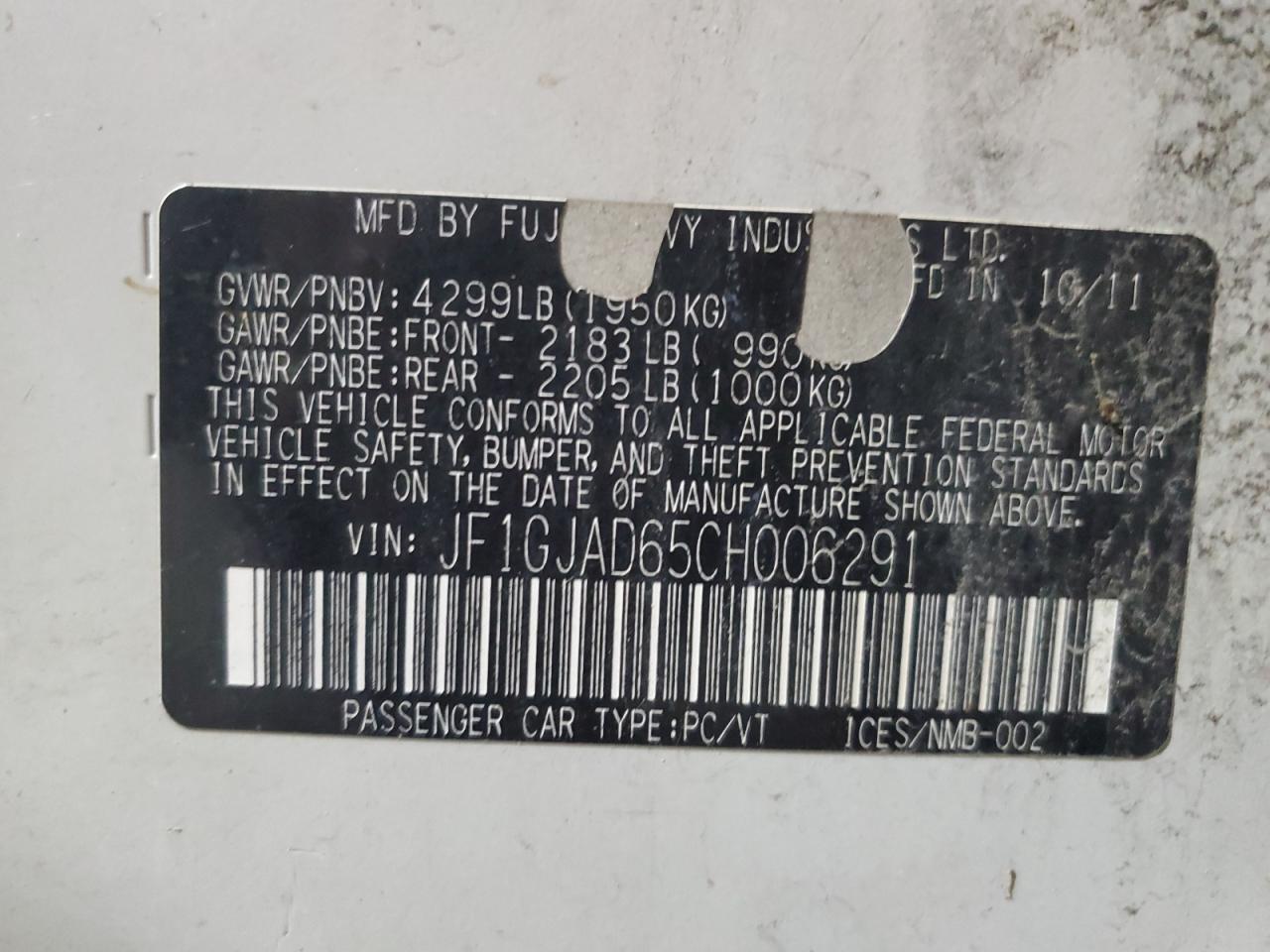 SUBARU IMPREZA PREMIUM