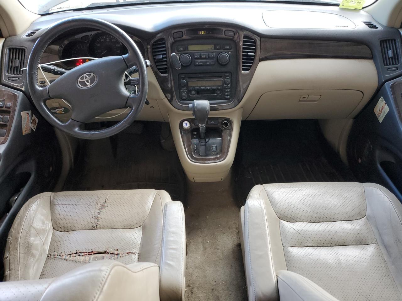 Lot #3310882645 2001 TOYOTA HIGHLANDER