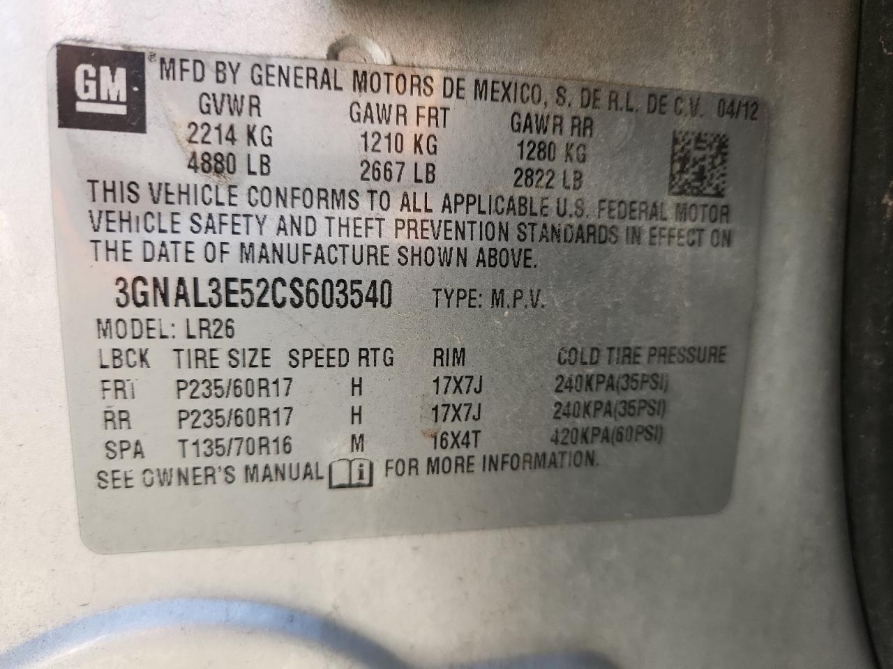 CHEVROLET CAPTIVA SPORT