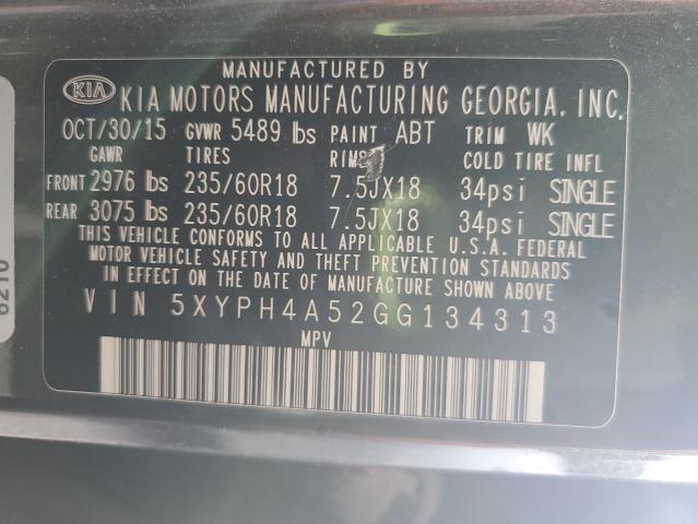 2016 KIA SORENTO EX #3286844215