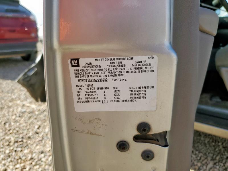 2005 GMC ENVOY #3298084131