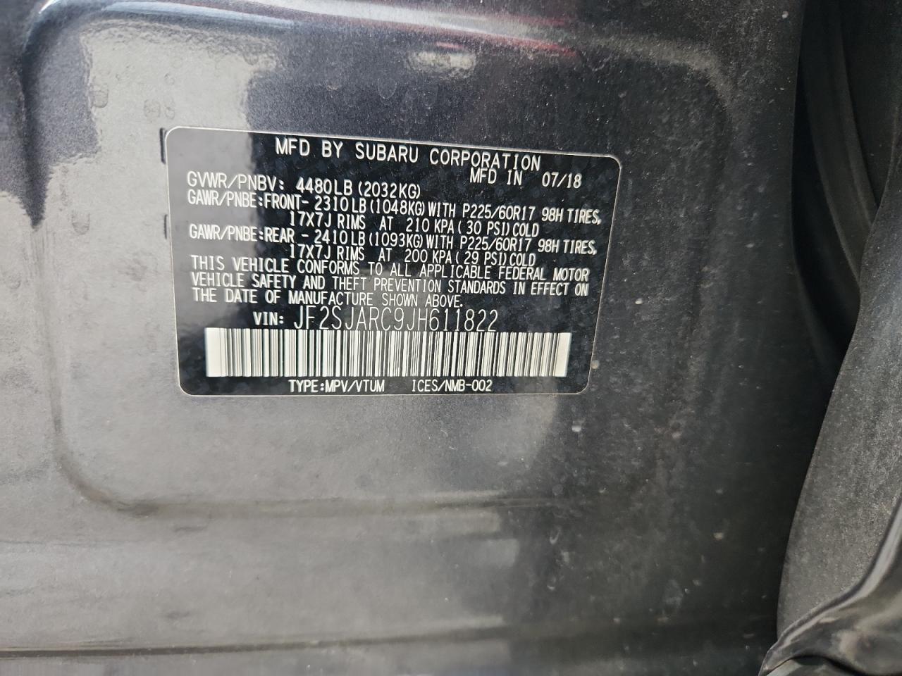 SUBARU FORESTER 2.5I LIMITED