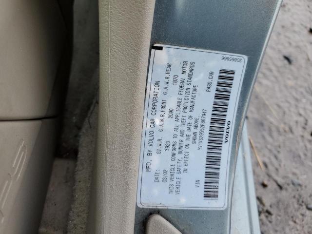 2002 VOLVO S40 1.9T #3303555036