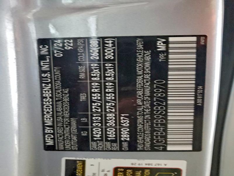 2025 MERCEDES-BENZ GLE 350 4M #3308469329