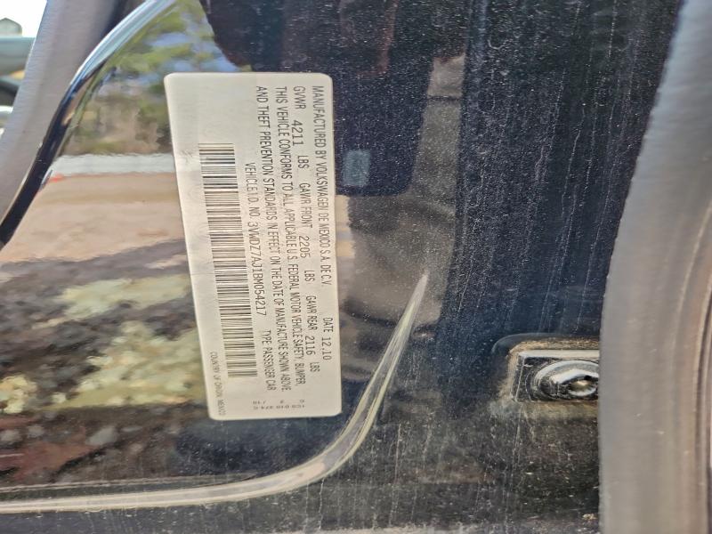 2011 VOLKSWAGEN JETTA SE #3302766457