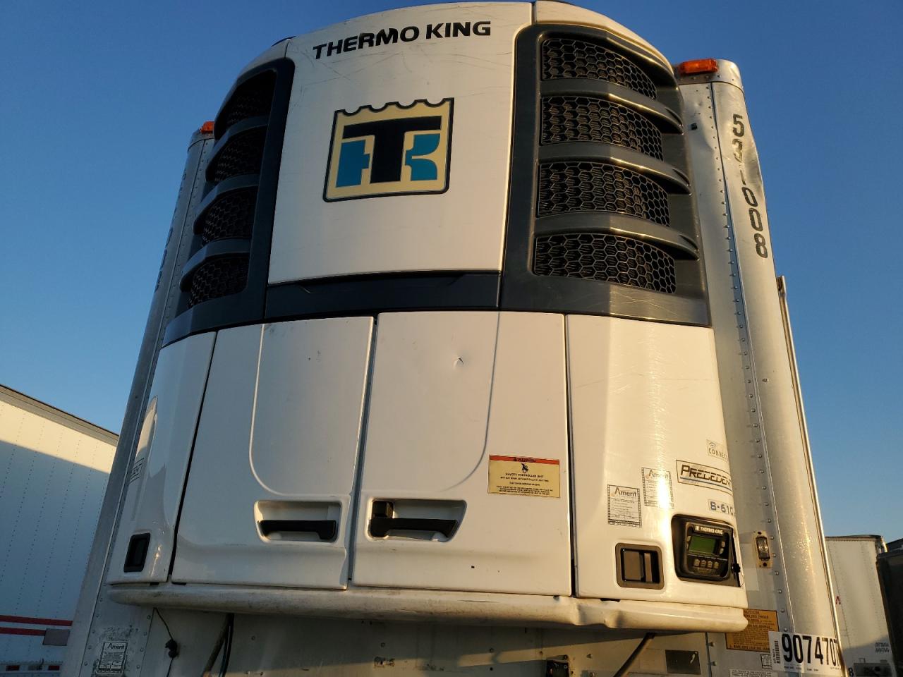 Lot #3308304202 2013 UTIL REEFER TRAILER