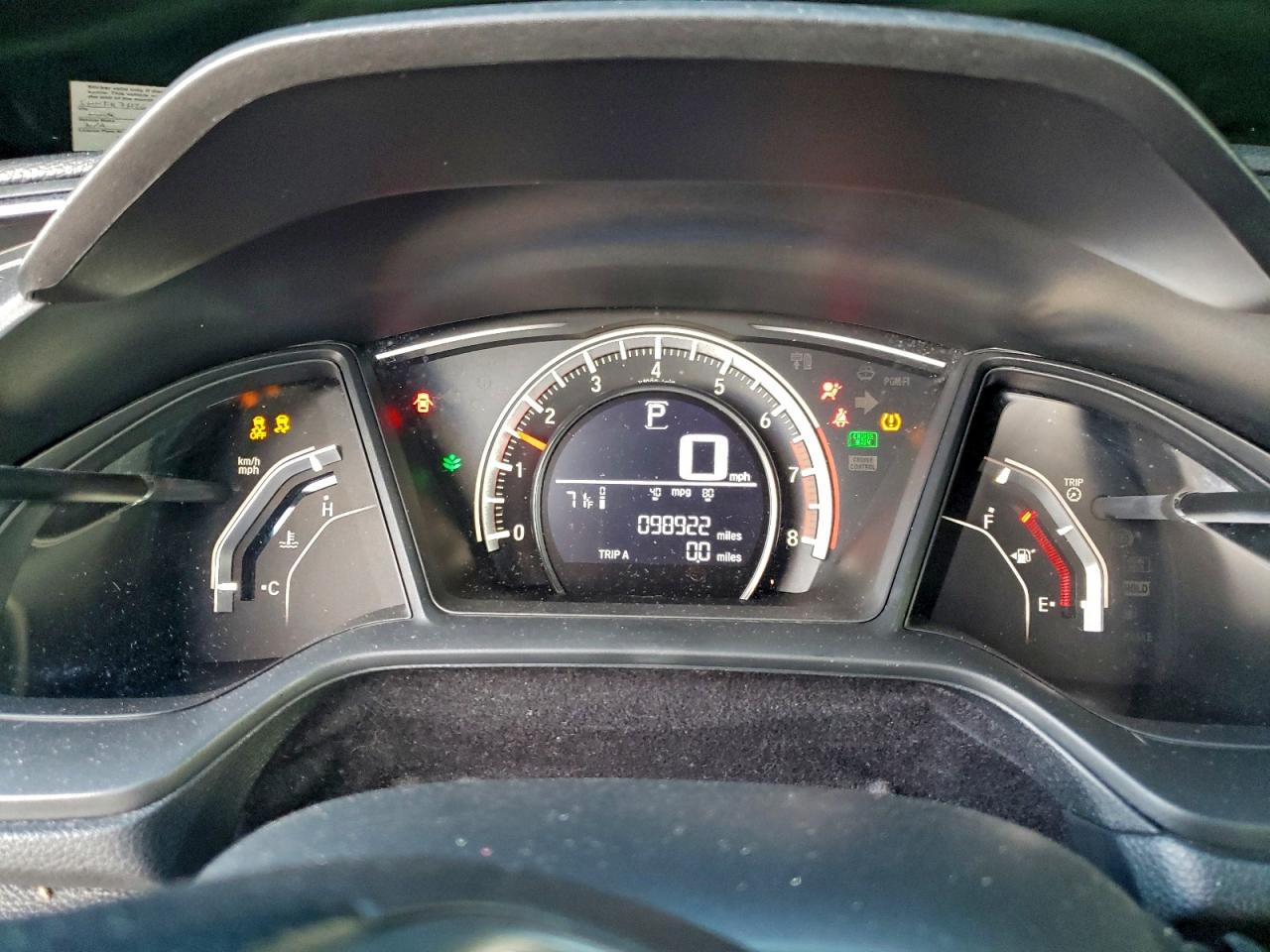 Lot #3301791336 2017 HONDA CIVIC LX