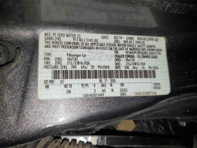 2014 FORD FOCUS SE #3308227165