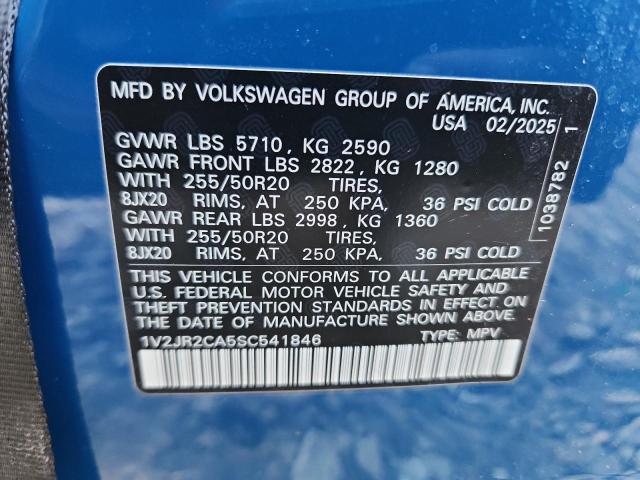 2025 VOLKSWAGEN ATLAS SE #3283976848