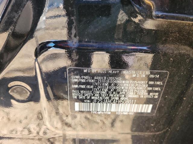 2015 SUBARU FORESTER 2 #3292535729