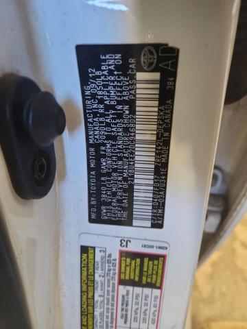 2013 TOYOTA COROLLA BA - 2T1BU4EE2DC946802