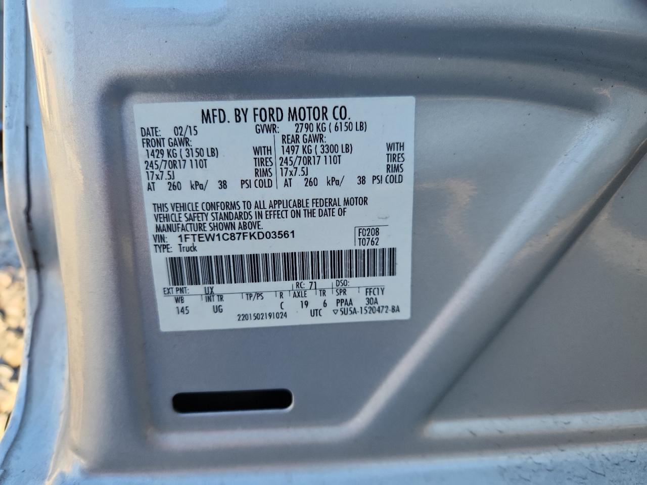 FORD F-150 SUPERCREW