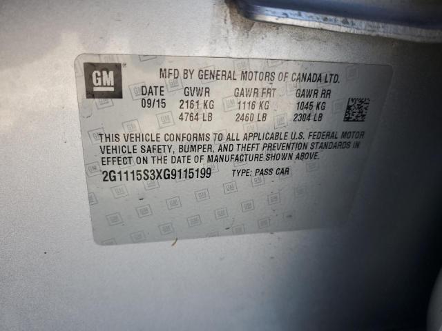 2016 CHEVROLET IMPALA LT #3310439337