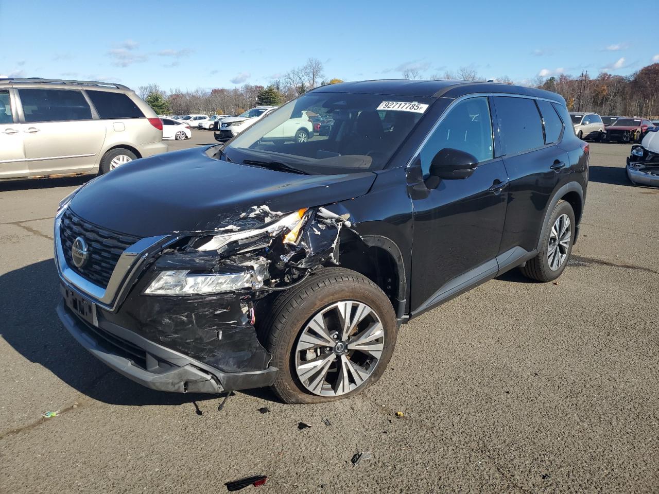 Lot #3316715434 2021 NISSAN ROGUE SV