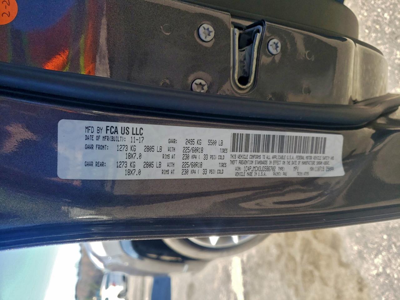 JEEP GRAND CHEROKEE LATITUDE