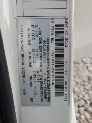 2016 MAZDA 6 SPORT - JM1GJ1U56G1401841