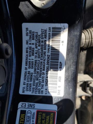 2006 HONDA CIVIC #3291229992