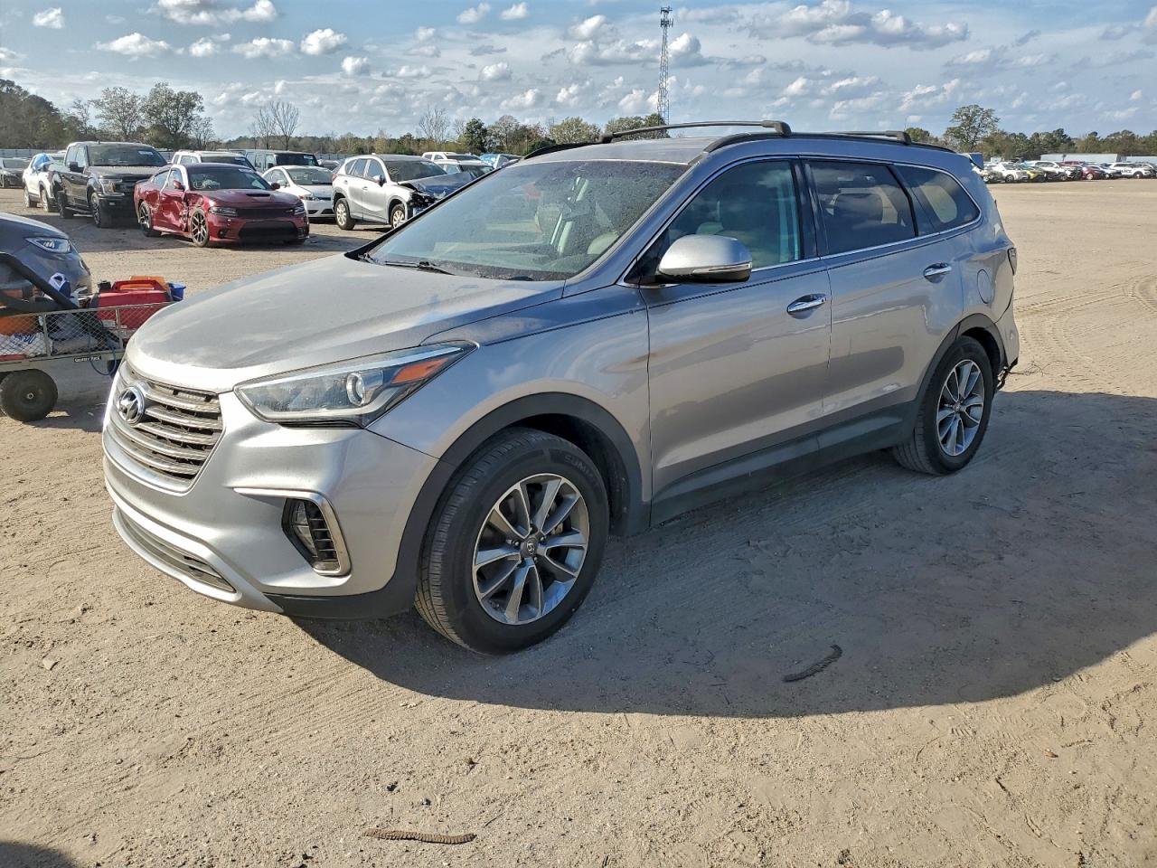 Lot #3302005065 2019 HYUNDAI SANTA FE X