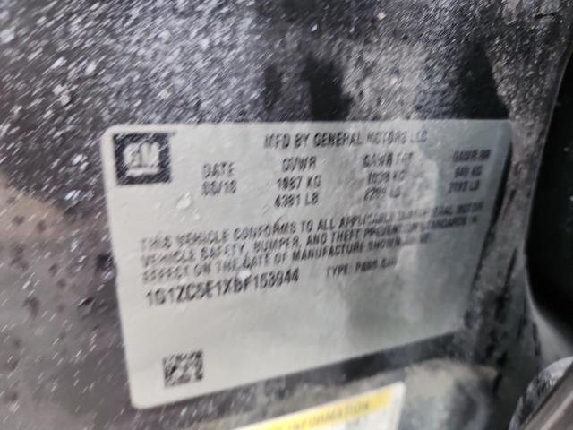 2011 CHEVROLET MALIBU 1LT #3287644007