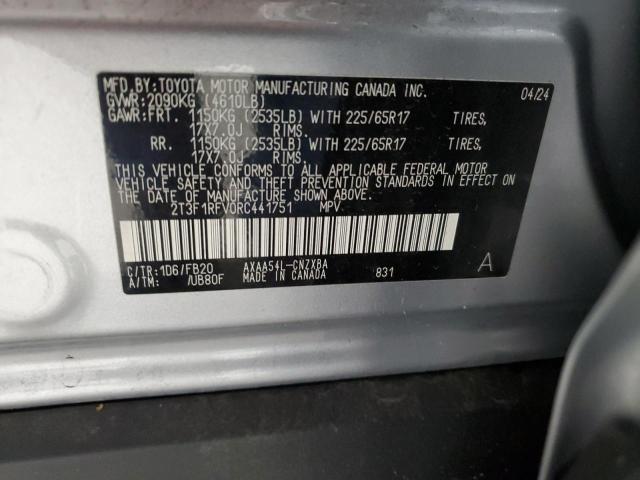 2024 TOYOTA RAV4 LE #3316771403