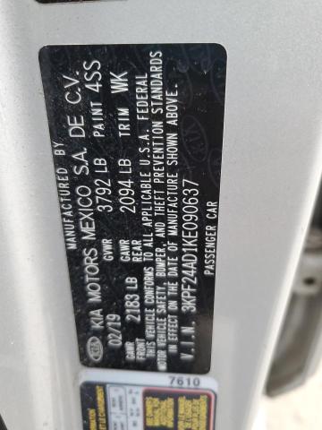 2019 KIA FORTE FE - 3KPF24AD1KE090637