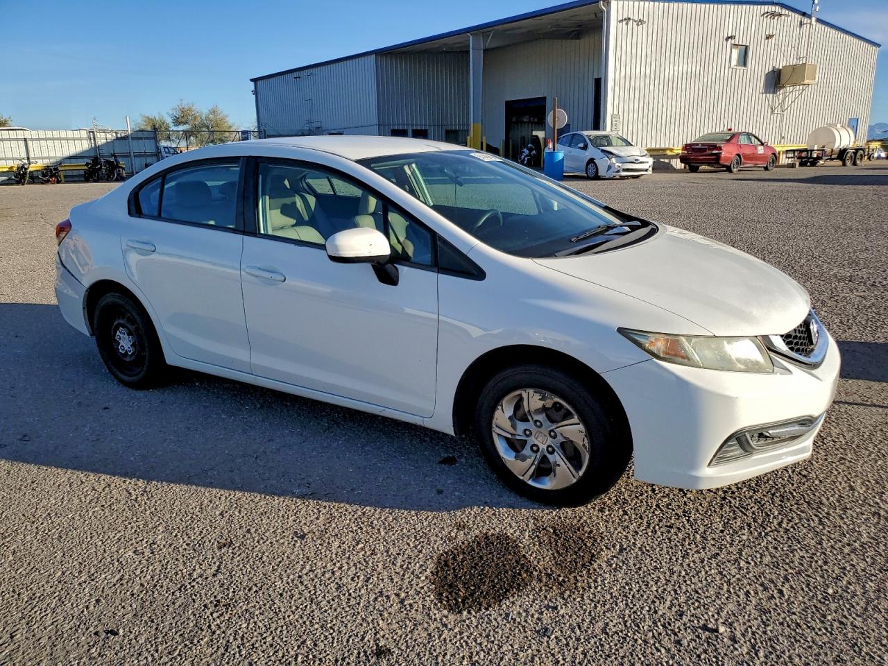 Lot #3312808094 2014 HONDA CIVIC LX