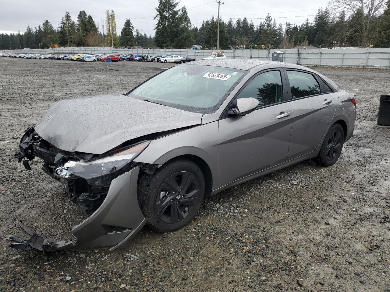 HYUNDAI ELANTRA BLUE