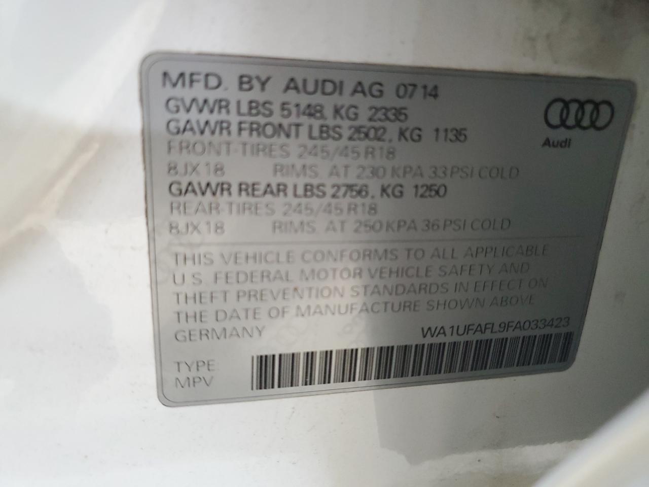 AUDI A4 ALLROAD PREMIUM PLUS