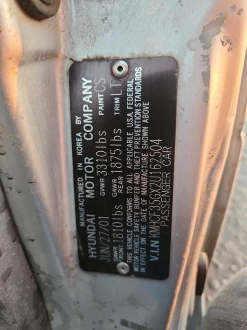 2002 HYUNDAI ACCENT L #3292502689