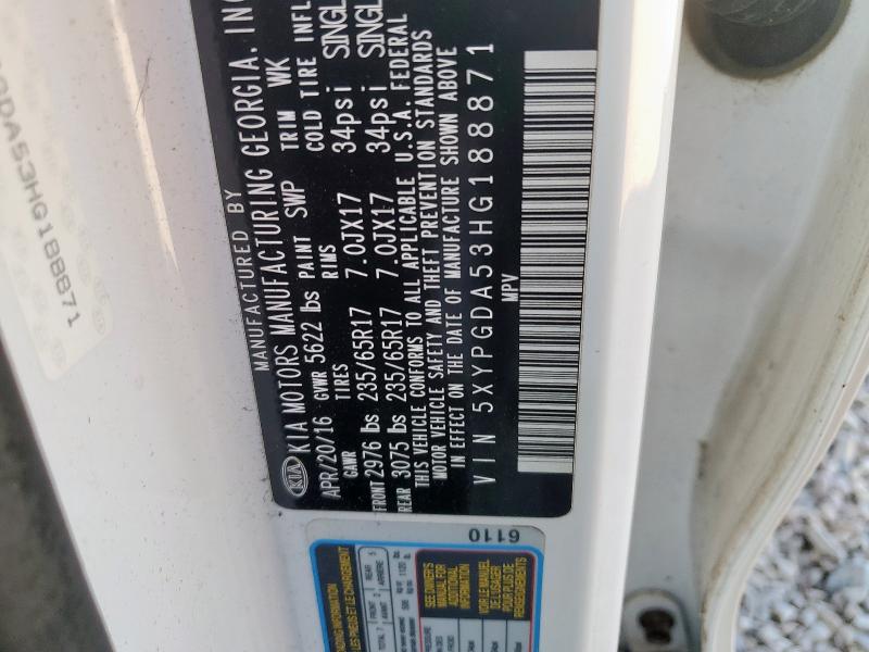 2017 KIA SORENTO LX #3284801531