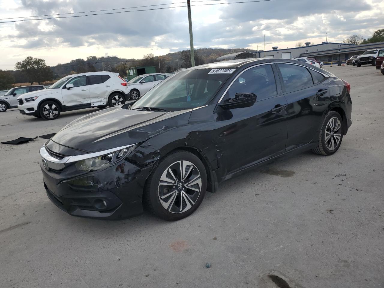 Lot #3285733716 2016 HONDA CIVIC EXL