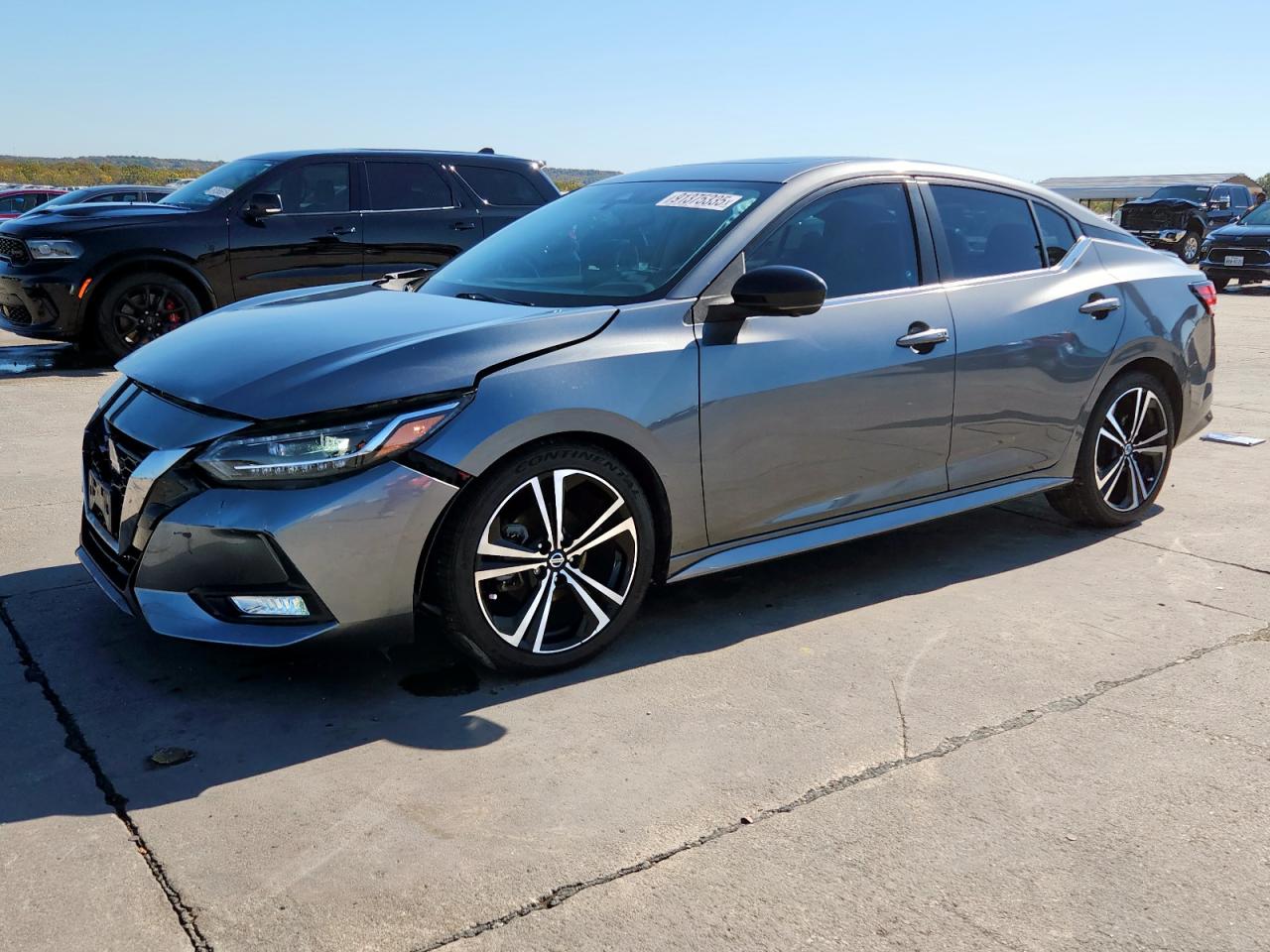 Lot #3290352763 2021 NISSAN SENTRA SR