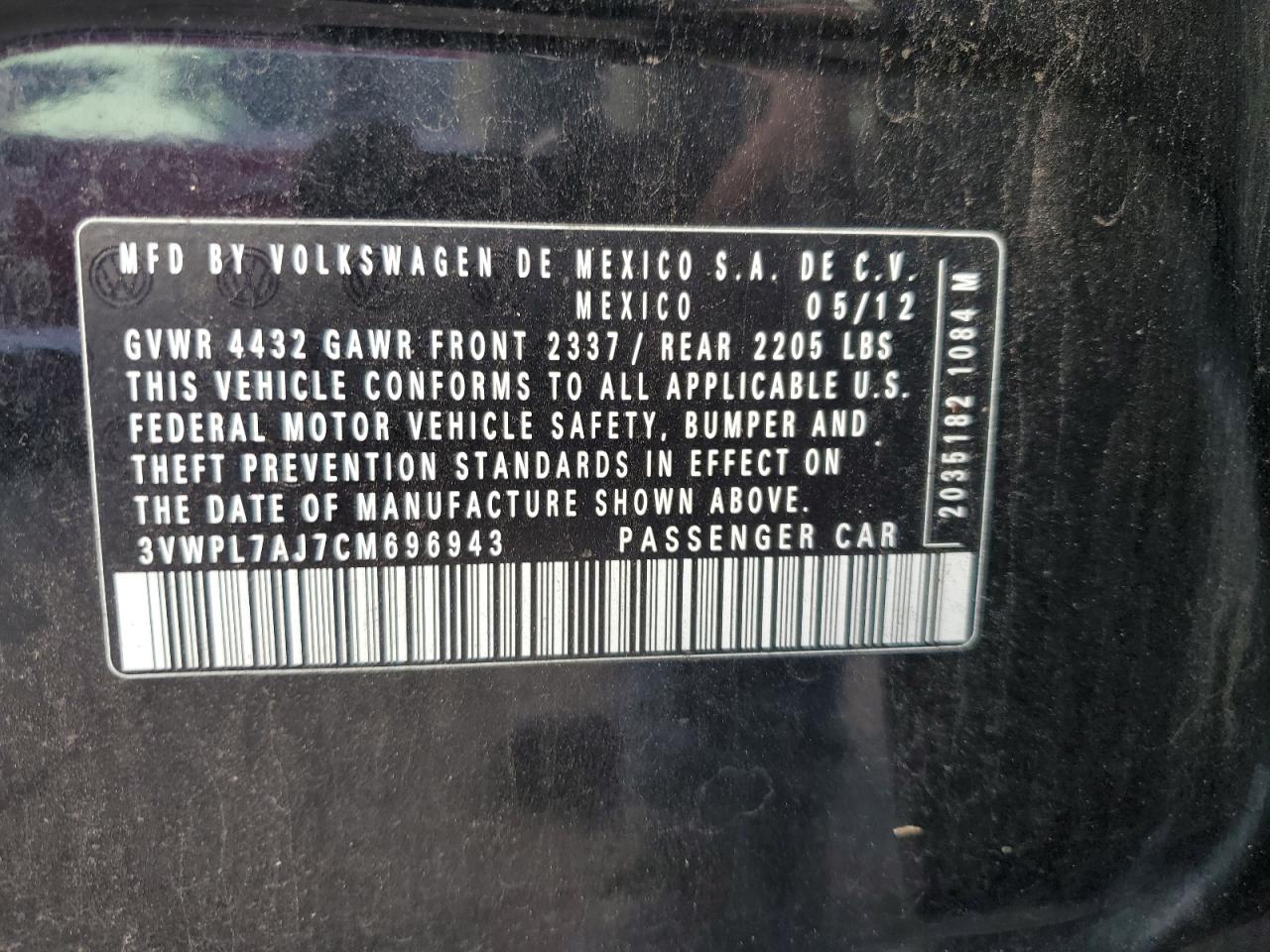 VOLKSWAGEN JETTA TDI