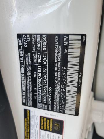 2018 MERCEDES-BENZ GLS 550 4M #3296229485