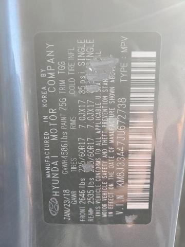 2018 HYUNDAI TUCSON SEL #3296884833