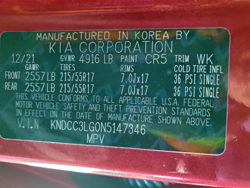 2022 KIA NIRO S #3305639765