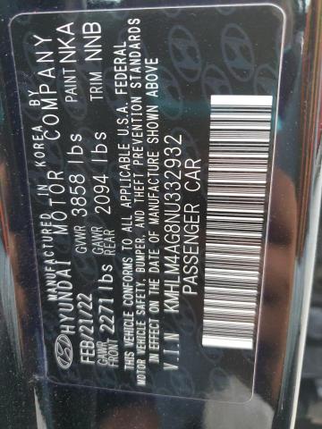 2022 HYUNDAI ELANTRA SE #3293290440