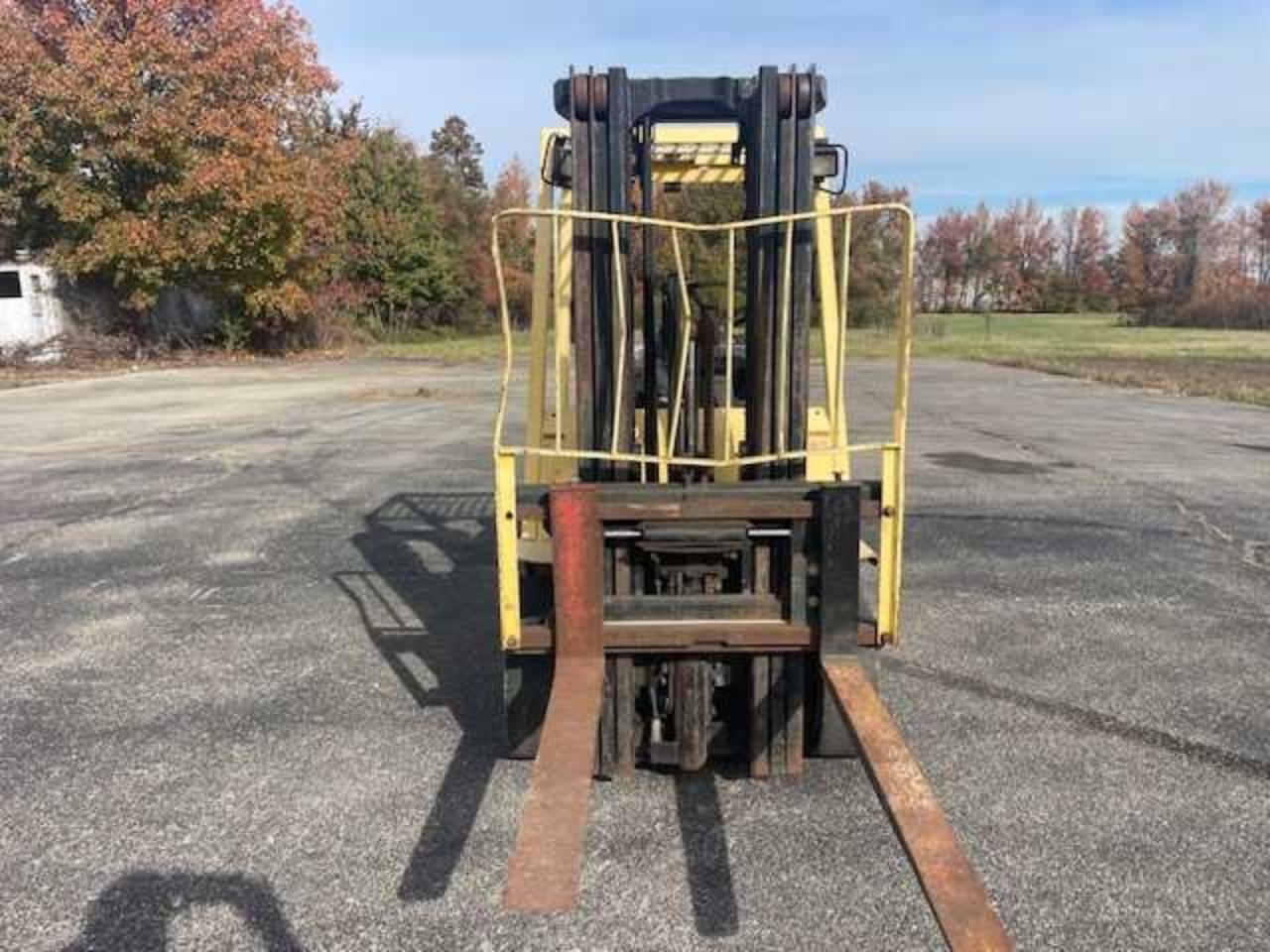 Lot #3290280250 2002 HYSTER FORKLIFT